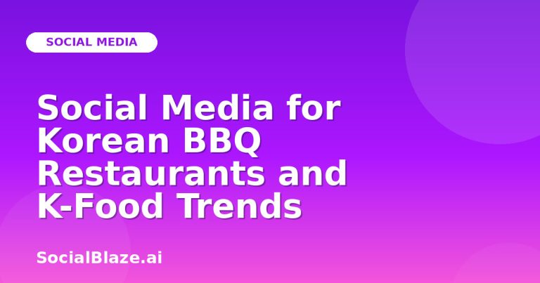 Social Media For Korean Bbq Restaurants And K-Food Trends Social Media For Korean Bbq Restaurants And K-Food Trends