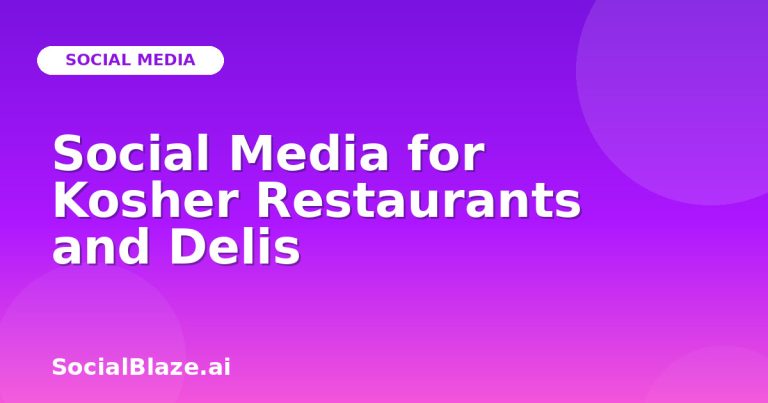 Social Media For Kosher Restaurants And Delis Social Media For Kosher Restaurants And Delis