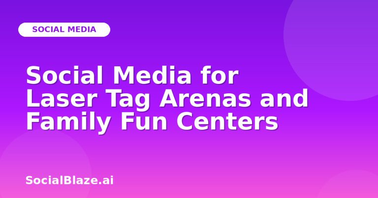 Social Media For Laser Tag Arenas And Family Fun Centers Social Media For Laser Tag Arenas And Family Fun Centers