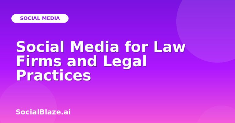 Social Media For Law Firms And Legal Practices Social Media For Law Firms And Legal Practices