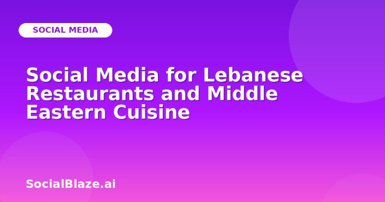 Social Media For Lebanese Restaurants And Middle Eastern Cuisine Social Media For Lebanese Restaurants And Middle Eastern Cuisine