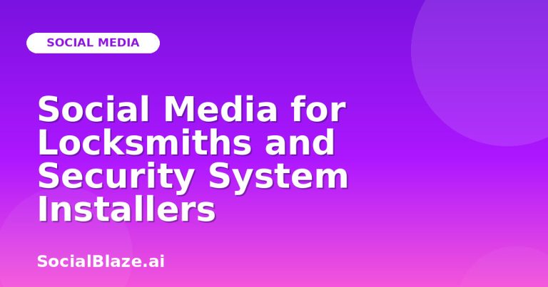 Social Media For Locksmiths And Security System Installers Social Media For Locksmiths And Security System Installers