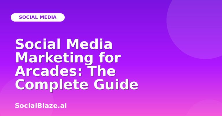 Social Media Marketing For Arcades: The Complete Guide