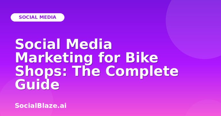Social Media Marketing For Bike Shops: The Complete Guide