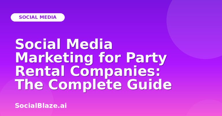 Social Media Marketing For Party Rental Companies: The Complete Guide Social Media Marketing For Party Rental Companies: The Complete Guide