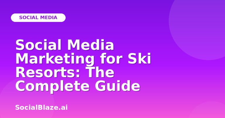 Social Media Marketing For Ski Resorts: The Complete Guide Social Media Marketing For Ski Resorts: The Complete Guide