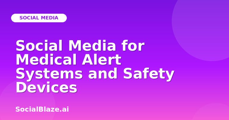 Social Media For Medical Alert Systems And Safety Devices Social Media For Medical Alert Systems And Safety Devices