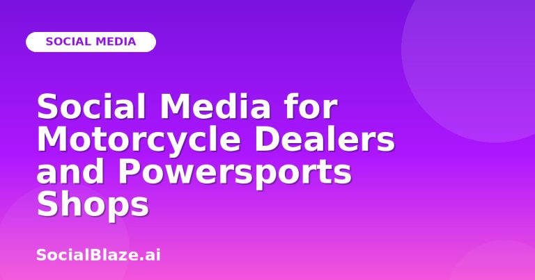 Social Media For Motorcycle Dealers And Powersports Shops Social Media For Motorcycle Dealers And Powersports Shops