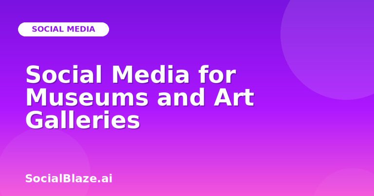 Social Media For Museums And Art Galleries Social Media For Museums And Art Galleries