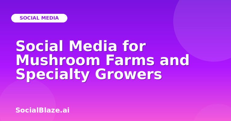 Social Media For Mushroom Farms And Specialty Growers Social Media For Mushroom Farms And Specialty Growers