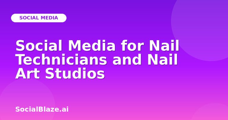 Social Media For Nail Technicians And Nail Art Studios