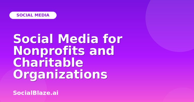 Social Media For Nonprofits And Charitable Organizations Social Media For Nonprofits And Charitable Organizations