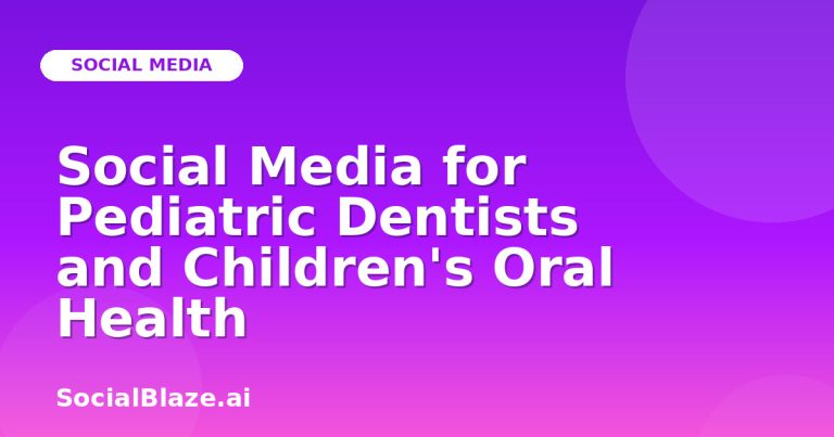 Social Media For Pediatric Dentists And Children'S Oral Health Social Media For Pediatric Dentists And Children’S Oral Health