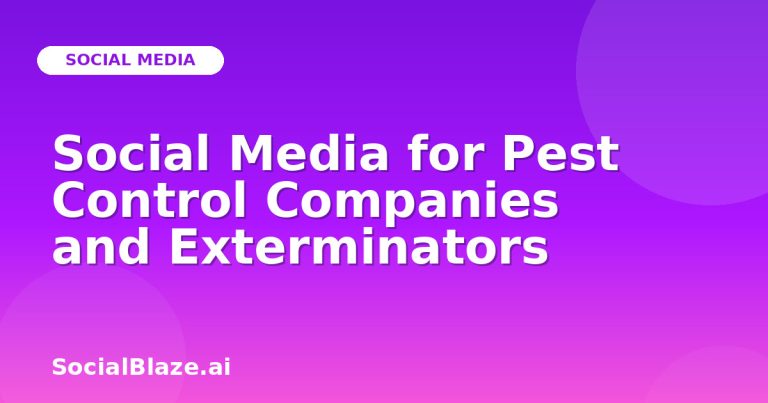 Social Media For Pest Control Companies And Exterminators Social Media For Pest Control Companies And Exterminators