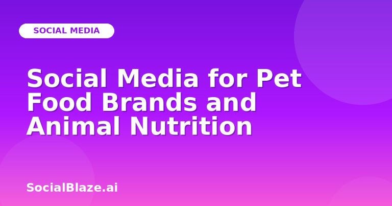 Social Media For Pet Food Brands And Animal Nutrition Social Media For Pet Food Brands And Animal Nutrition