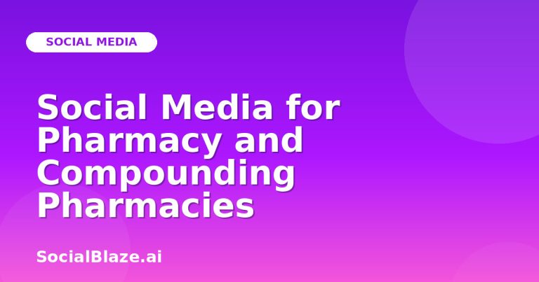 Social Media For Pharmacy And Compounding Pharmacies