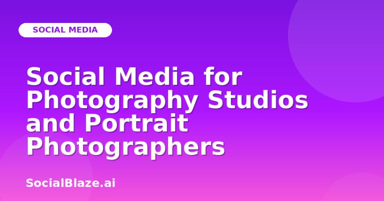 Social Media For Photography Studios And Portrait Photographers Social Media For Photography Studios And Portrait Photographers
