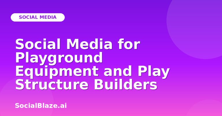 Social Media For Playground Equipment And Play Structure Builders Social Media For Playground Equipment And Play Structure Builders