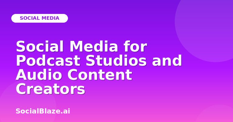 Social Media For Podcast Studios And Audio Content Creators Social Media For Podcast Studios And Audio Content Creators