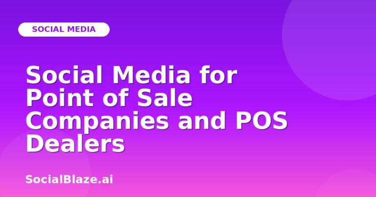 Social Media For Point Of Sale Companies And Pos Dealers Social Media For Point Of Sale Companies And Pos Dealers