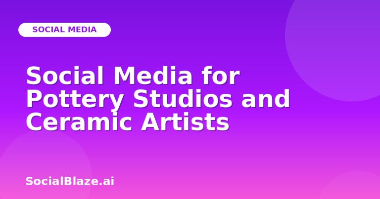 Social Media For Pottery Studios And Ceramic Artists Social Media For Pottery Studios And Ceramic Artists