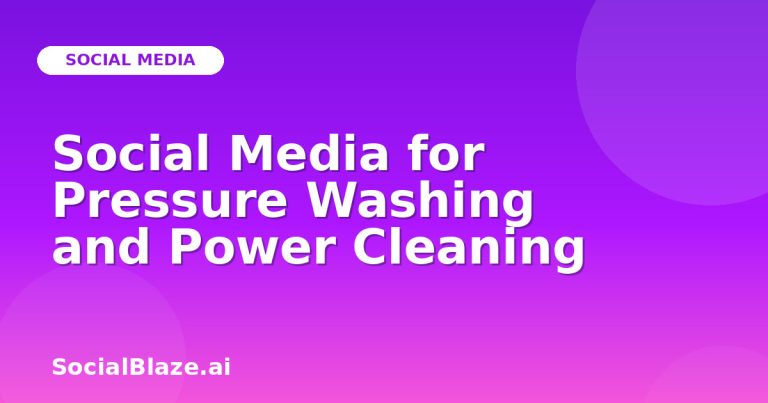 Social Media For Pressure Washing And Power Cleaning Social Media For Pressure Washing And Power Cleaning