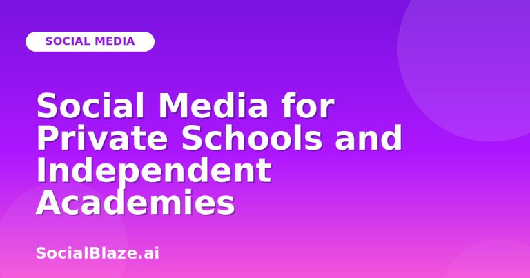 Social Media For Private Schools And Independent Academies