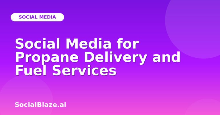Social Media For Propane Delivery And Fuel Services Social Media For Propane Delivery And Fuel Services