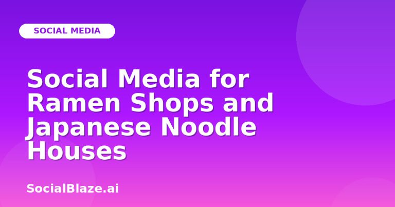 Social Media For Ramen Shops And Japanese Noodle Houses