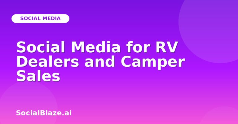 Social Media For Rv Dealers And Camper Sales Social Media For Rv Dealers And Camper Sales