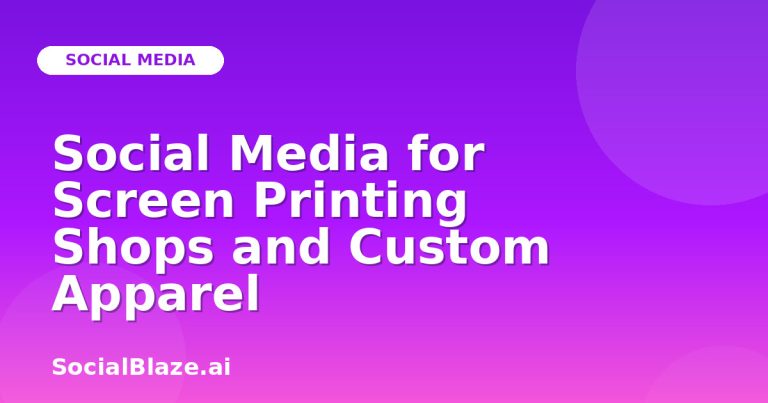 Social Media For Screen Printing Shops And Custom Apparel Social Media For Screen Printing Shops And Custom Apparel