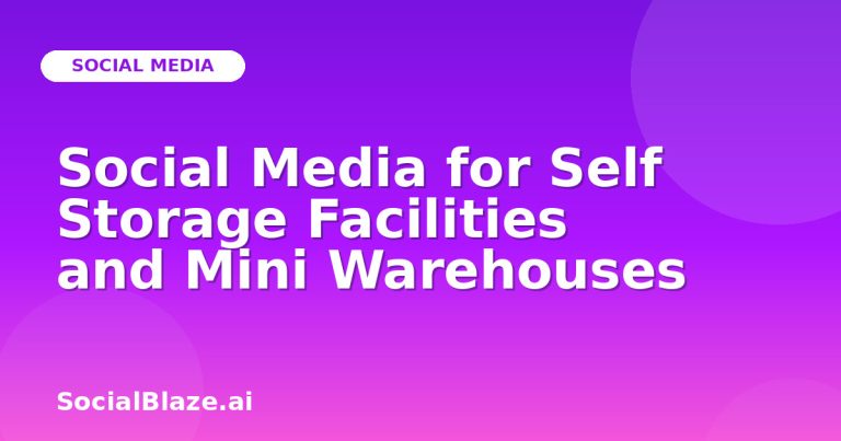 Social Media For Self Storage Facilities And Mini Warehouses Social Media For Self Storage Facilities And Mini Warehouses