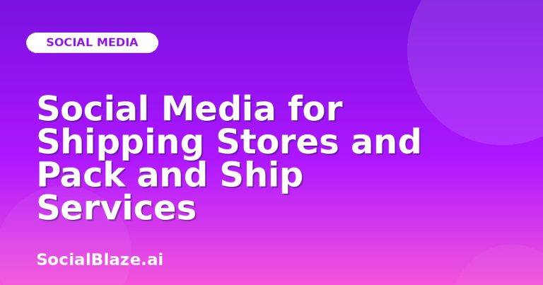 Social Media For Shipping Stores And Pack And Ship Services Social Media For Shipping Stores And Pack And Ship Services