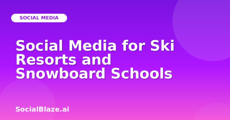 Social Media For Ski Resorts And Snowboard Schools Social Media For Ski Resorts And Snowboard Schools