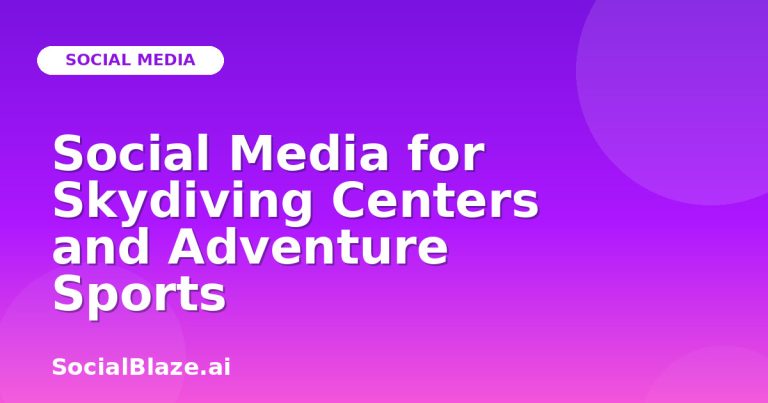 Social Media For Skydiving Centers And Adventure Sports Social Media For Skydiving Centers And Adventure Sports
