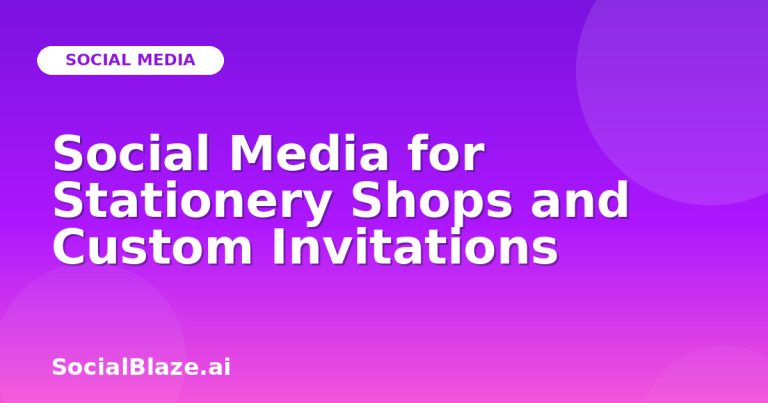 Social Media For Stationery Shops And Custom Invitations Social Media For Stationery Shops And Custom Invitations
