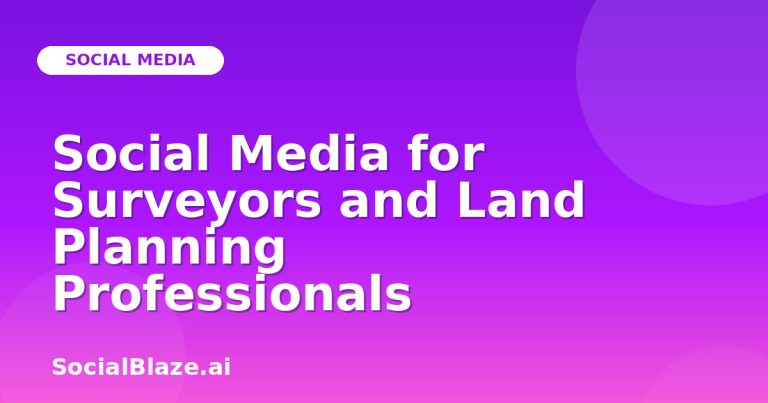 Social Media For Surveyors And Land Planning Professionals Social Media For Surveyors And Land Planning Professionals