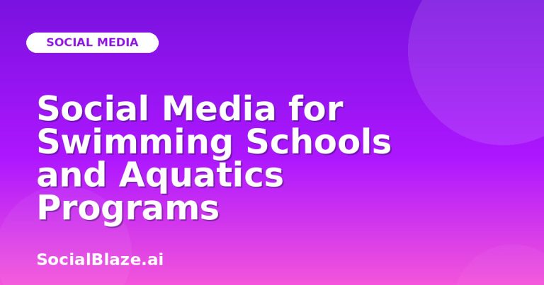Social Media For Swimming Schools And Aquatics Programs Social Media For Swimming Schools And Aquatics Programs