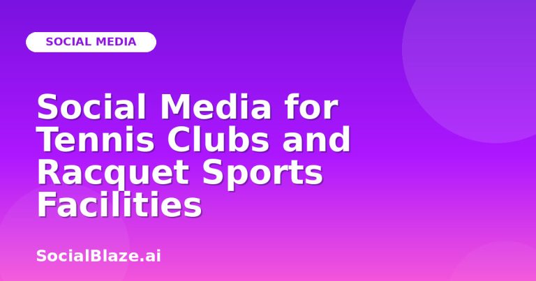 Social Media For Tennis Clubs And Racquet Sports Facilities Social Media For Tennis Clubs And Racquet Sports Facilities