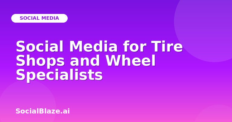 Social Media For Tire Shops And Wheel Specialists Social Media For Tire Shops And Wheel Specialists