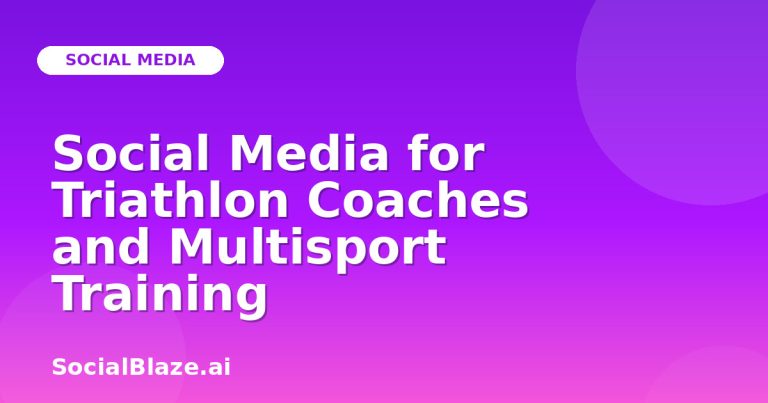 Social Media For Triathlon Coaches And Multisport Training Social Media For Triathlon Coaches And Multisport Training