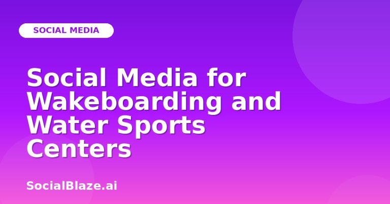Social Media For Wakeboarding And Water Sports Centers Social Media For Wakeboarding And Water Sports Centers