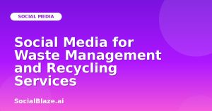 Social Media for Waste Management and Recycling Services