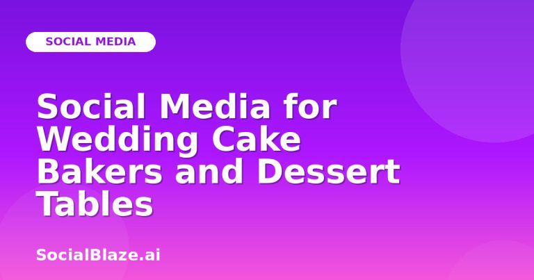 Social Media For Wedding Cake Bakers And Dessert Tables Social Media For Wedding Cake Bakers And Dessert Tables