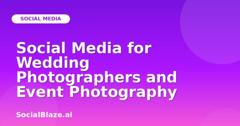 Social Media For Wedding Photographers And Event Photography Social Media For Wedding Photographers And Event Photography