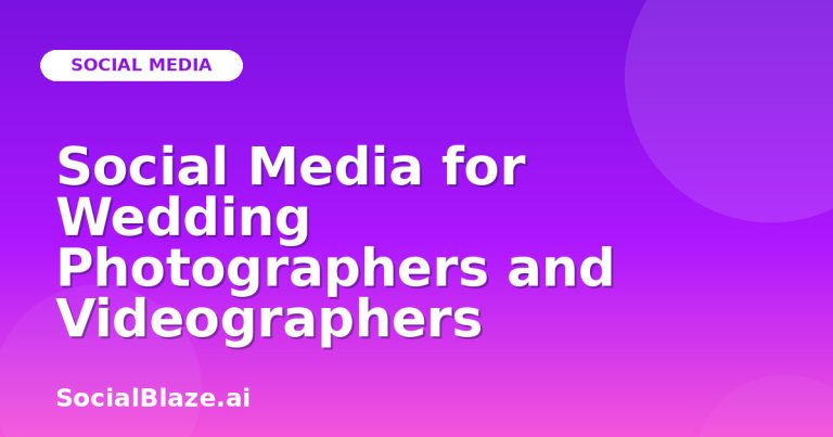 Social Media For Wedding Photographers And Videographers Social Media For Wedding Photographers And Videographers