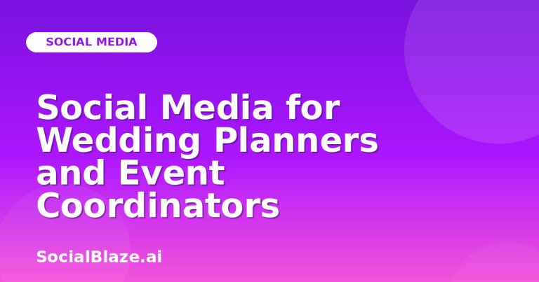 Social Media For Wedding Planners And Event Coordinators Social Media For Wedding Planners And Event Coordinators