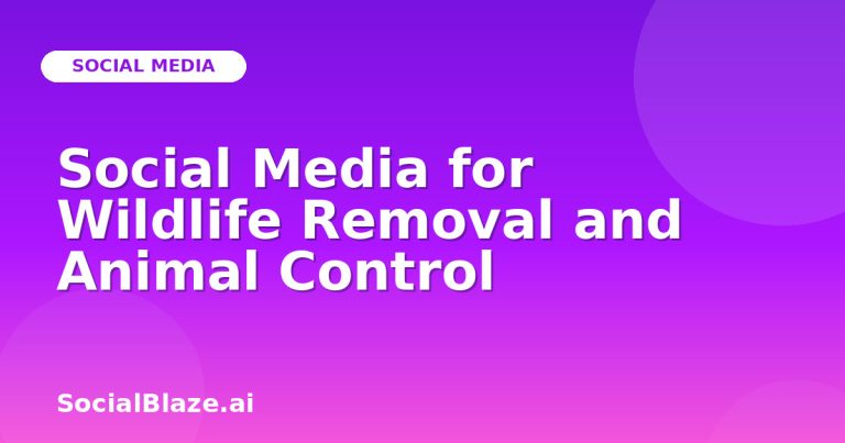 Social Media For Wildlife Removal And Animal Control