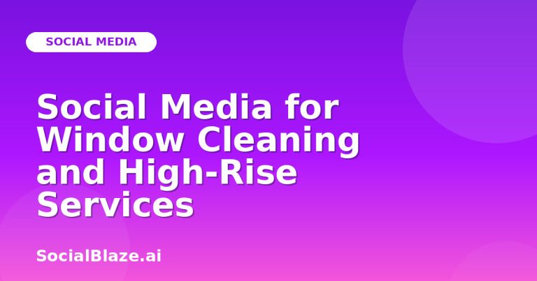 Social Media For Window Cleaning And High-Rise Services Social Media For Window Cleaning And High-Rise Services