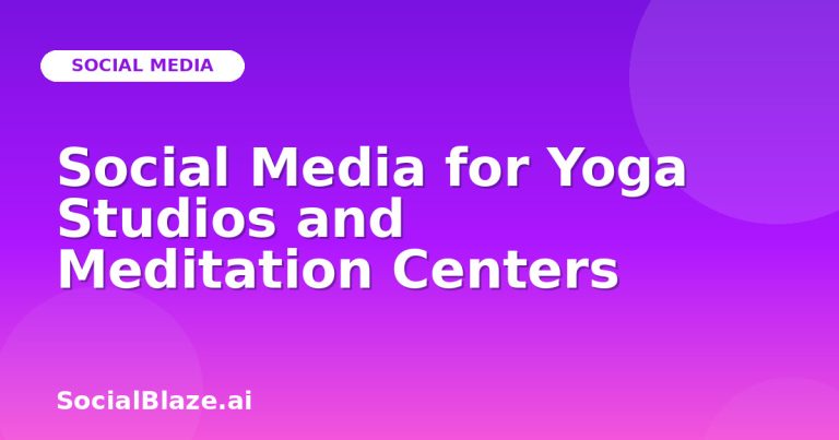 Social Media For Yoga Studios And Meditation Centers Social Media For Yoga Studios And Meditation Centers